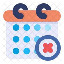 Reject Schedule  Icon