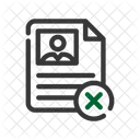 Rejected Not Selected Icon
