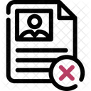 Rejected Not Selected Icon