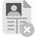 Rejected Not Selected Icon