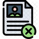 Rejected Not Selected Icon