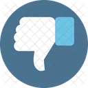 Thumb Down Rejected Dislike Icon