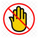 Rejected Stop Notallowed Icon