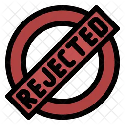 Rejected  Icon