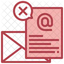 Rejected Email Rejected Email Icon