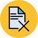 Rejected File  Icon