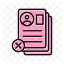 Rejected Denied Not Selected Icon