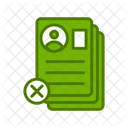 Rejected Denied Not Selected Icon