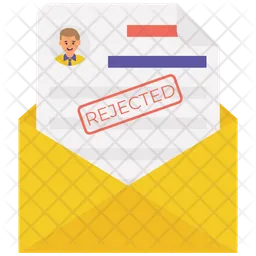 Rejected Mail  Icon