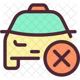 Rejected Taxi Order  Icon