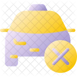 Rejected taxi order  Icon