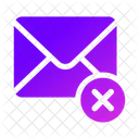 Rejection Reject Mail Icon