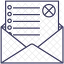 Mensagem Correio Envelope Ícone