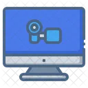 Rekorder Monitor Bildschirm Symbol