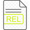 Rel File Format Icon