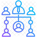 Relacao Diagrama Organizacao Ícone