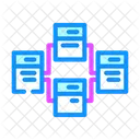 Relación de base de datos  Icono