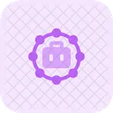 Relacion De Trabajo Negocios Documento Icon