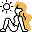 Relajado Despreocupado Ocio Icono