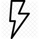 Relampago Configuracao Conjunto Ícone