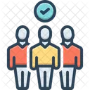 Related Connected Interconnected Icon