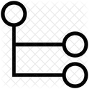 Relational Statistik Wirtschaft Symbol