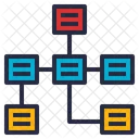 Relational Schema Daten Symbol