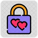 Valentine Day Lock Relationship Icon