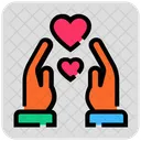 Valentine Day Relationship Heart Icon