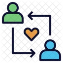 Relationship Engagement Match Icon