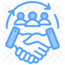 Relationship Team Customer Icon