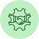 Relationship Management Pentaglow Icon Icon