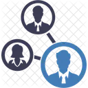 Relationship Management Client Crm Icon
