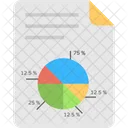 Negocios Analytics Torta Ícone