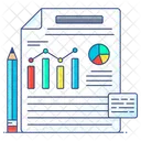 Relatorio De Negocios Relatorio Analitico Avaliacao De Negocios Ícone