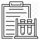 Relatorio Cientifico Relatorio De Laboratorio Relatorio Cientifico Ícone