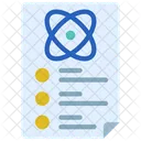 Relatorio Cientifico Lista De Verificacao Relatorio Ícone