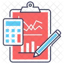 Contabilidade Orcamentaria Calculo Contabilidade Ícone