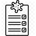 Diagnostico Coronavirus Covid 19 Ícone