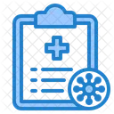 Relatório de coronavírus  Ícone