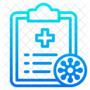 Arquivo Dados Coronavirus Ícone
