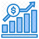 Relatorio Grafico De Barras Analise Icon