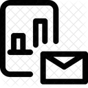 Correio De Relatorio De Analise E Mail De Relatorio De Analise E Mail Ícone