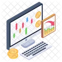 Contabilidade Orcamentaria Relatorio De Contas Relatorio De Calculo Financeiro Ícone