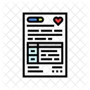 Cardiologia Relatorio Acessorios Ícone