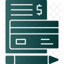 Relatorio De Credito Empresarial Servicos Bancarios Negocios Ícone