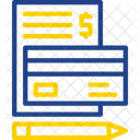 Relatorio De Credito Empresarial Servicos Bancarios Negocios Ícone