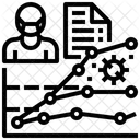 Relatorio De Crescimento Corona Paciente Relatorio De Saude Ícone