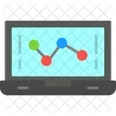 Relatorio De Dados Grafico Grafico Ícone