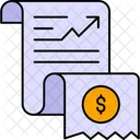 Relatorio De Despesas Orcamento Relatorio Financeiro Icon